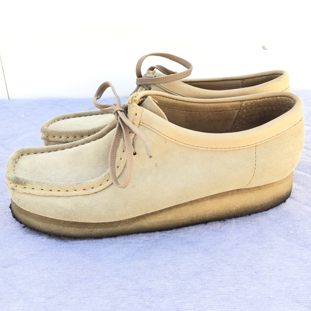 Clark’s Original 9M Wallabee Moc toe Derby Suede
